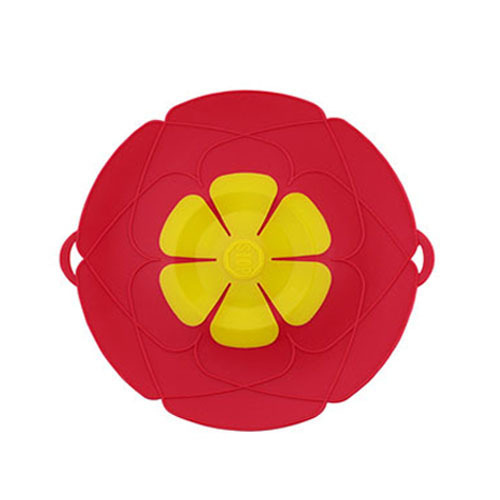 Lid For Pan Silicone lid Spill Stopper Cover For Pot Pan Kitchen Accessories Cooking Tools Flower Cookware Kitchen Accessories