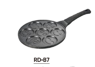 Cute expression pancake pan