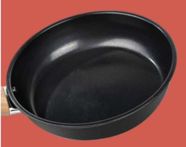 Stainless steel frying pan thickened non-stick frying pan with lid set of pans steak pan pancake pan induction gas stovetop universal