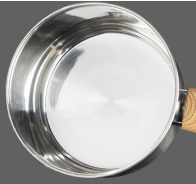 Dennison milk pot 18cm austenitic stainless steel induction gas stovetop universal color box