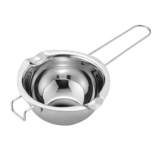 Stainless Steel Water Bath Butter Chocolate Melting Pot Water Heating Melting Pot Portable Cooking Cookware Kitchen Accessories