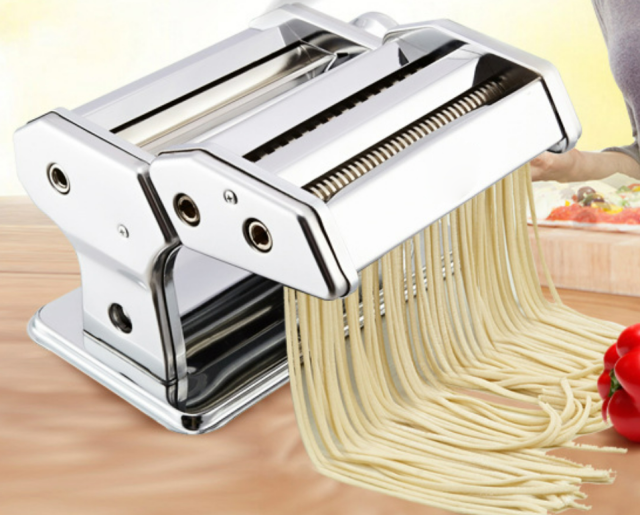 Stainless steel split type noodle press home manual noodle machine multifunctional dumpling skin machine can be customized