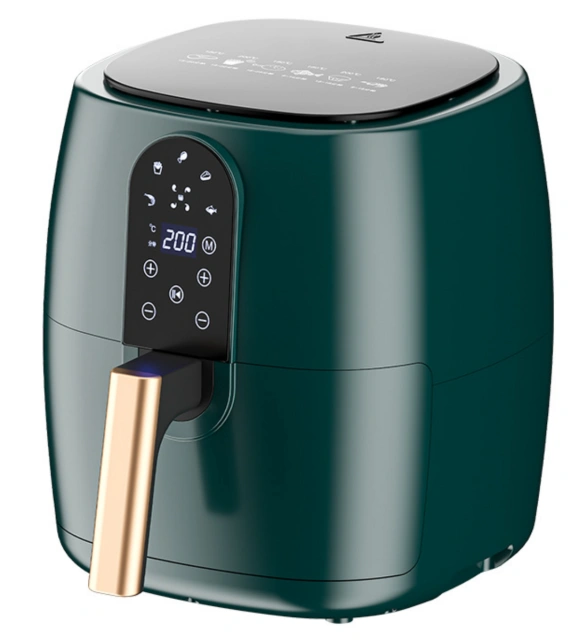 Home air fryer multi-functional intelligent semi-touch screen electric fryer large capacity