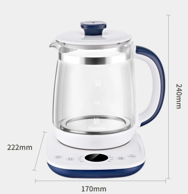 Kettle home office multifunctional boiling kettle glass intelligent tea boiler automatic