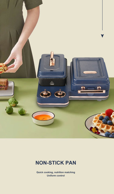 Multi-Function Breakfast Machine Sandwich Light Food Machine Small Household Waffle Maker Toast Baking Machine Sandwich Maker