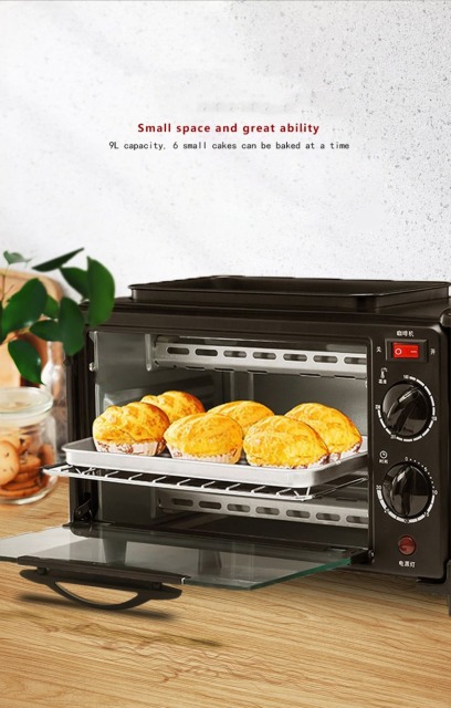 Breakfast Maker Home Multi-Purpose 3 in 1 Oven Coffee Maker Toast Sandwich Maker small household office 220v