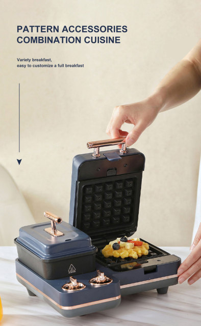 Multi-Function Breakfast Machine Sandwich Light Food Machine Small Household Waffle Maker Toast Baking Machine Sandwich Maker