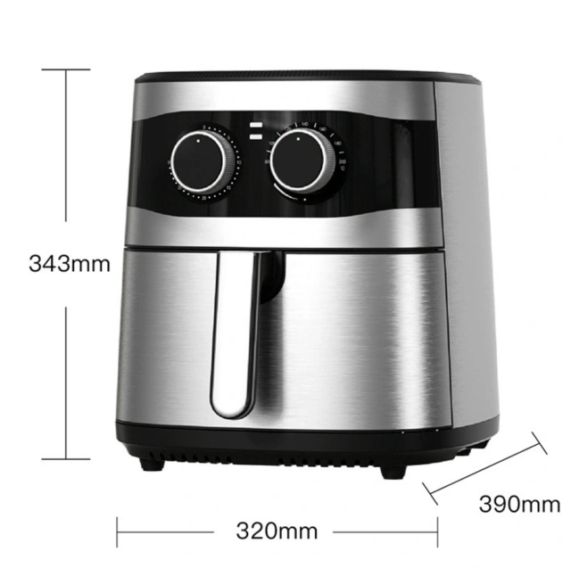 Custom OEM air fryer with high capacity and multifunctional electric fryer for home use