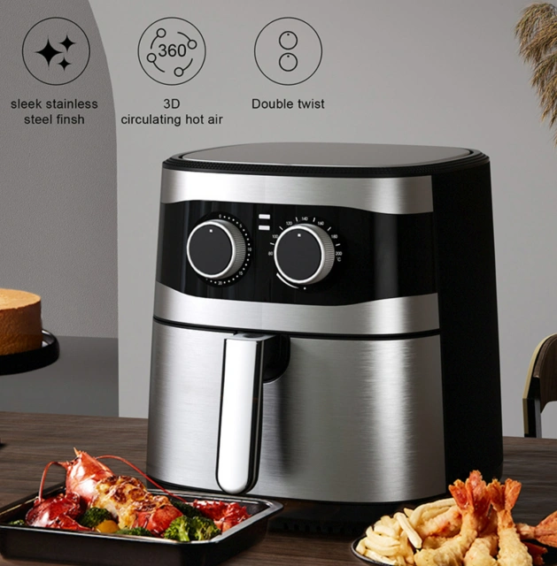 Custom OEM air fryer with high capacity and multifunctional electric fryer for home use