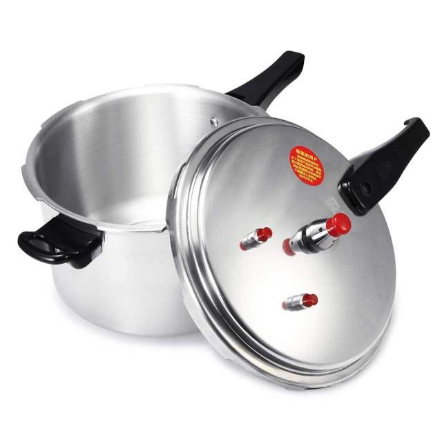 Kitchen High Pressure Cooker Cookware Soup Meat pot 3/4/5L for Gas Stove/Induction Cooker Mini Outdoor Camping Cook Tool Steamer