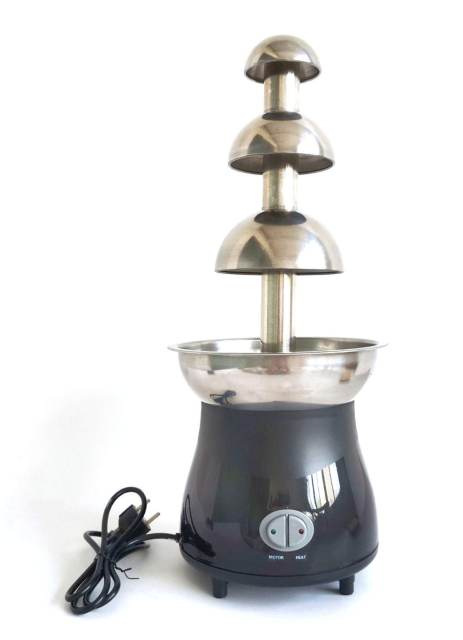 Stainless steel chocolate fountain chocolate fountain scented oil waterfall buffet melting spray tower