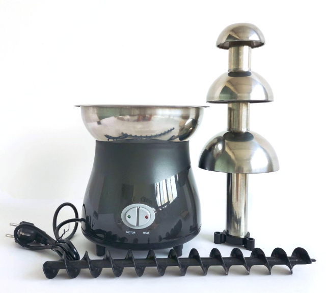 Stainless steel chocolate fountain chocolate fountain scented oil waterfall buffet melting spray tower