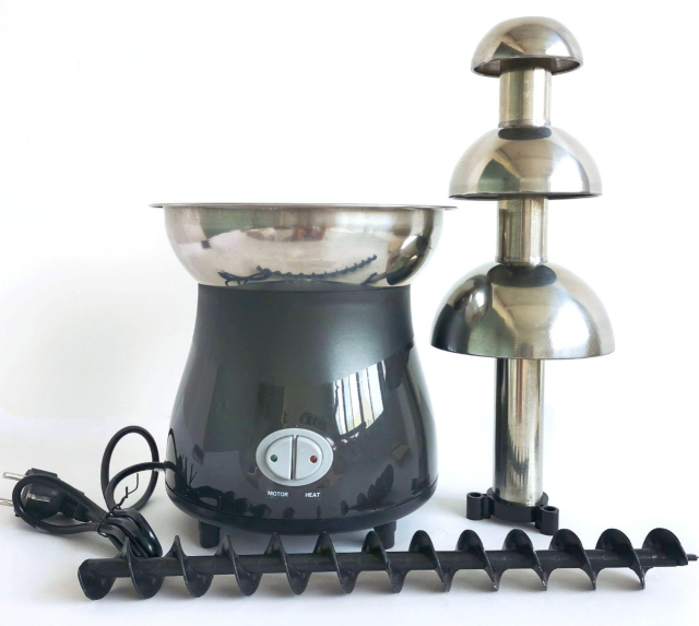 Stainless steel chocolate fountain chocolate fountain scented oil waterfall buffet melting spray tower