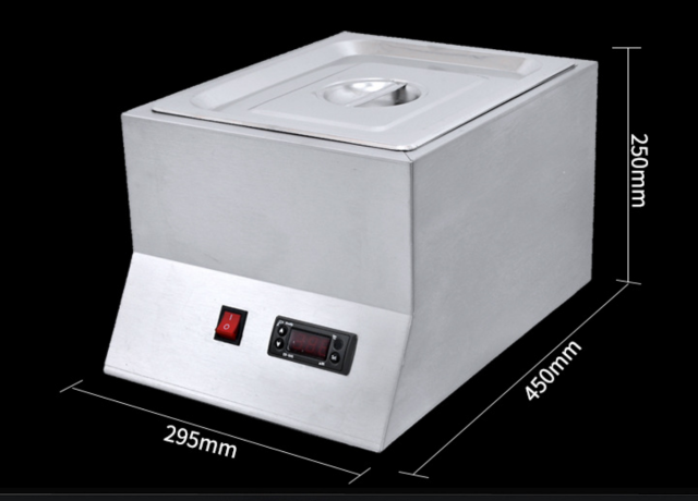 Instrument Chocolate Melting Machine QK-620 Commercial 10L Single Cylinder Chocolate Melting Machine Chocolate Melting Oven