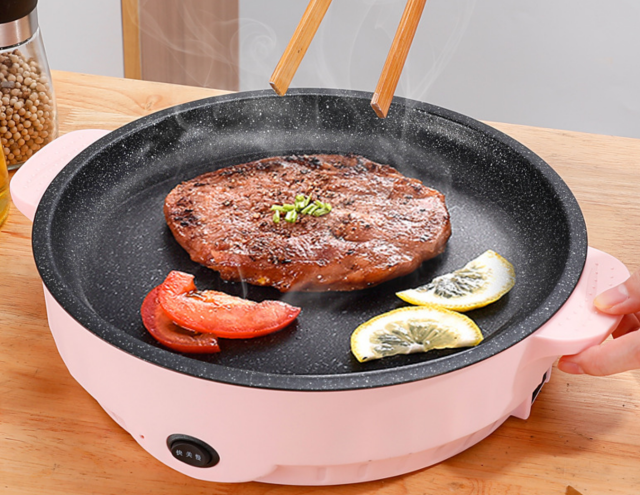 Multifunctional mini electric grill for home use takeaway grill Electric grill non-stick grill custom
