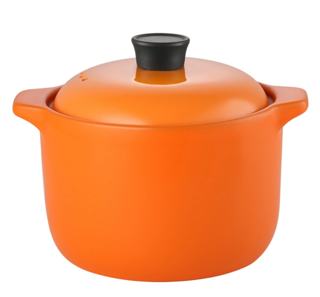 Scandinavian macaroon colorful heat-resistant ceramic casserole Neti pot high-temperature-resistant household casserole stone pot pot soup pot