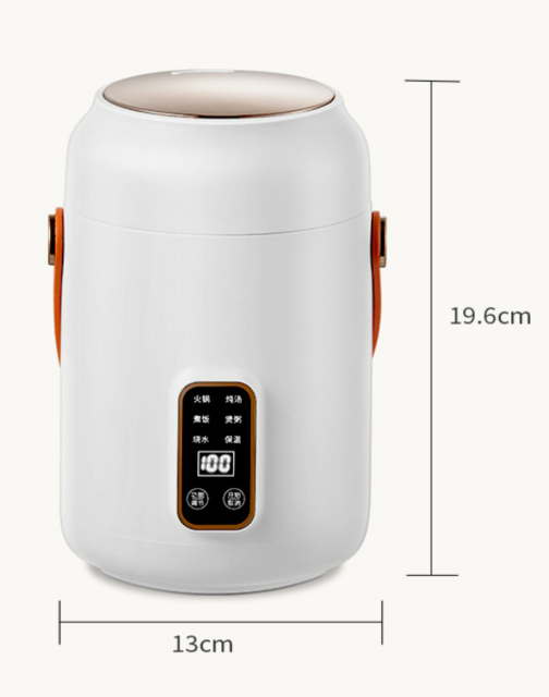 Small multifunctional electric fondue pot home mini single cooker portable electric cooker stew soup pot