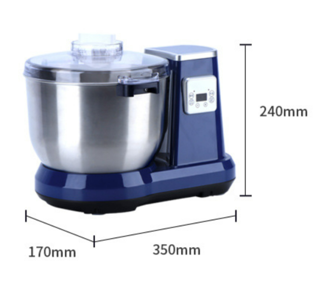 Automatic household dough mixer low noise intelligent touch control kneading machine hair dough mixer constant temperature fermentation bread machine