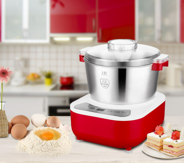 Multifunctional Home MixerIntelligent Kneading Live Noodle Machine Warm & Constant Fermentation Mixer Tabletop Noodle Machine