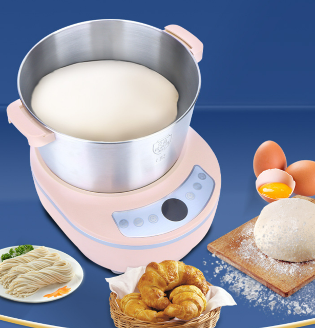 Automatic intelligent dough mixing machine home use dough machine temperature and constant fermentation machine kneading machine multifunctional mixer bread machine