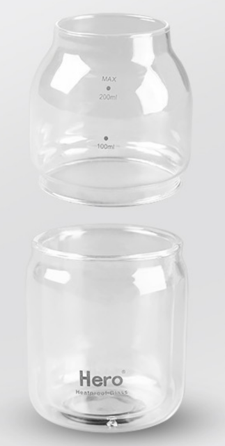 Portable one piece teapot travel tea set glass tea cup kung fu tea set tea water separation cup