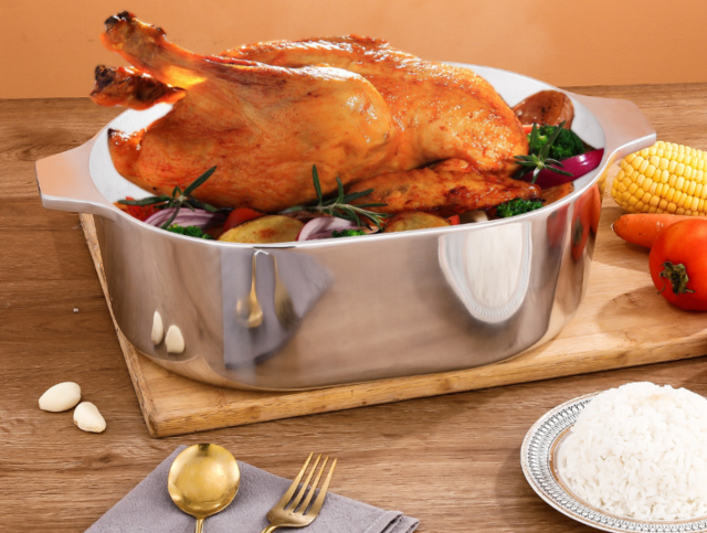 High-end home turkey oven pans