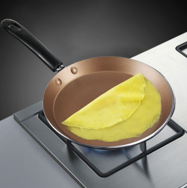 Pan non-stick lasagna pancake skin wheat rice stone frying pan induction home 6 inch 8 inch