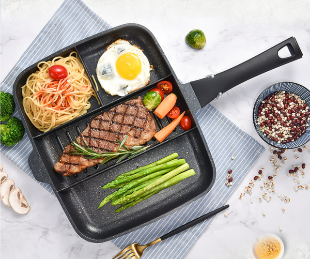 Wheatstone breakfast pot home multifunctional non-stick pan pan frying pan steak pan frying pan