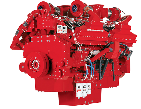 Cummins QSK60-C Diesel engine