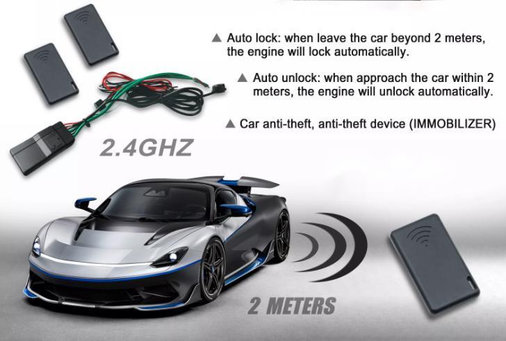 2.4 Ghz Car Immobilizer 12V