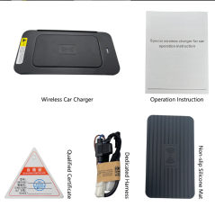 OEM Intelligent Car Wireless Charger Fast Wireless Charging 15W phone holder smart sensor car wireless charger for 10-15 land cruiser