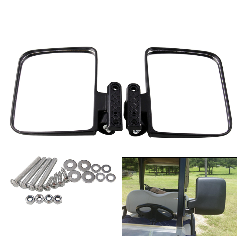 Side Rear View Mirrors for Golf Carts