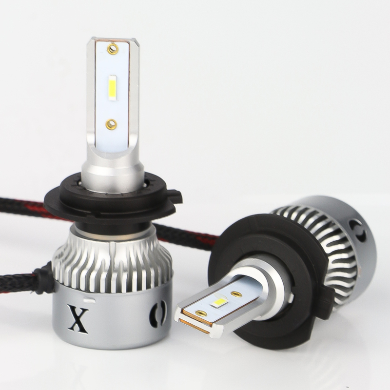 100W 6000K 5000LM Lumen led car light auto L8 Series H7 led headlight Bulb