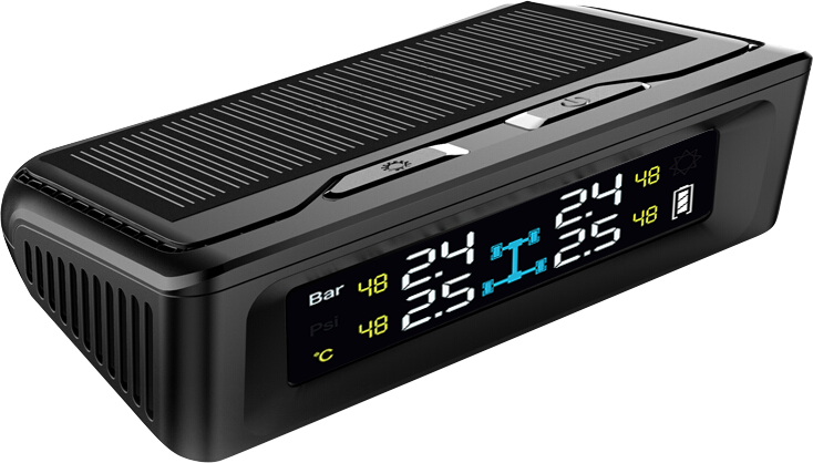 TPMS Solar Wireless Tire Pressure Monitor