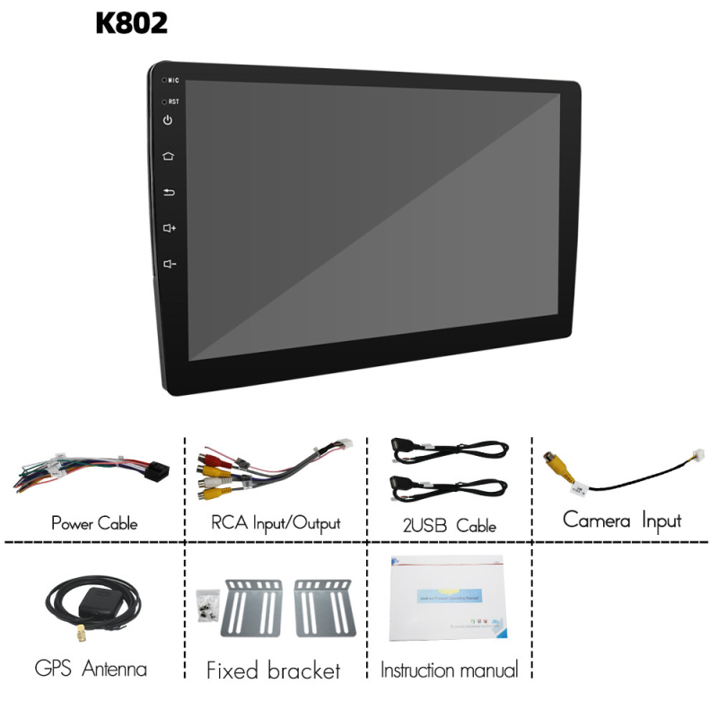 10 inch Universal Android 2 Din 10 inch Car Radio MP5 Player Car Android Player ips
