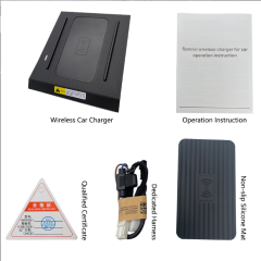 OEM Intelligent Car Wireless Charger Fast Wireless Charging 15W phone holder smart sensor car wireless charger for 16-20 hilux