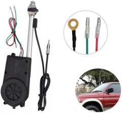 12V Car Antenna Automatic Aerial Kit Auto AM &amp; FM Radio Antenna Electric Power Mast Aerial