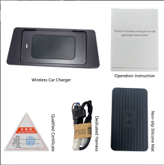 OEM Intelligent Car Wireless Charger Fast Wireless Charging 15W phone holder smart sensor car wireless charger for 16-20 hilux