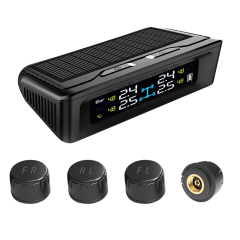 TPMS Solar Wireless Tire Pressure Monitor