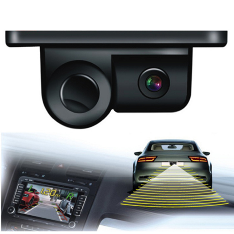 2 in 1 Car Parking Sensor with Rear View Camera