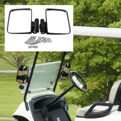 Side Rear View Mirrors for Golf Carts