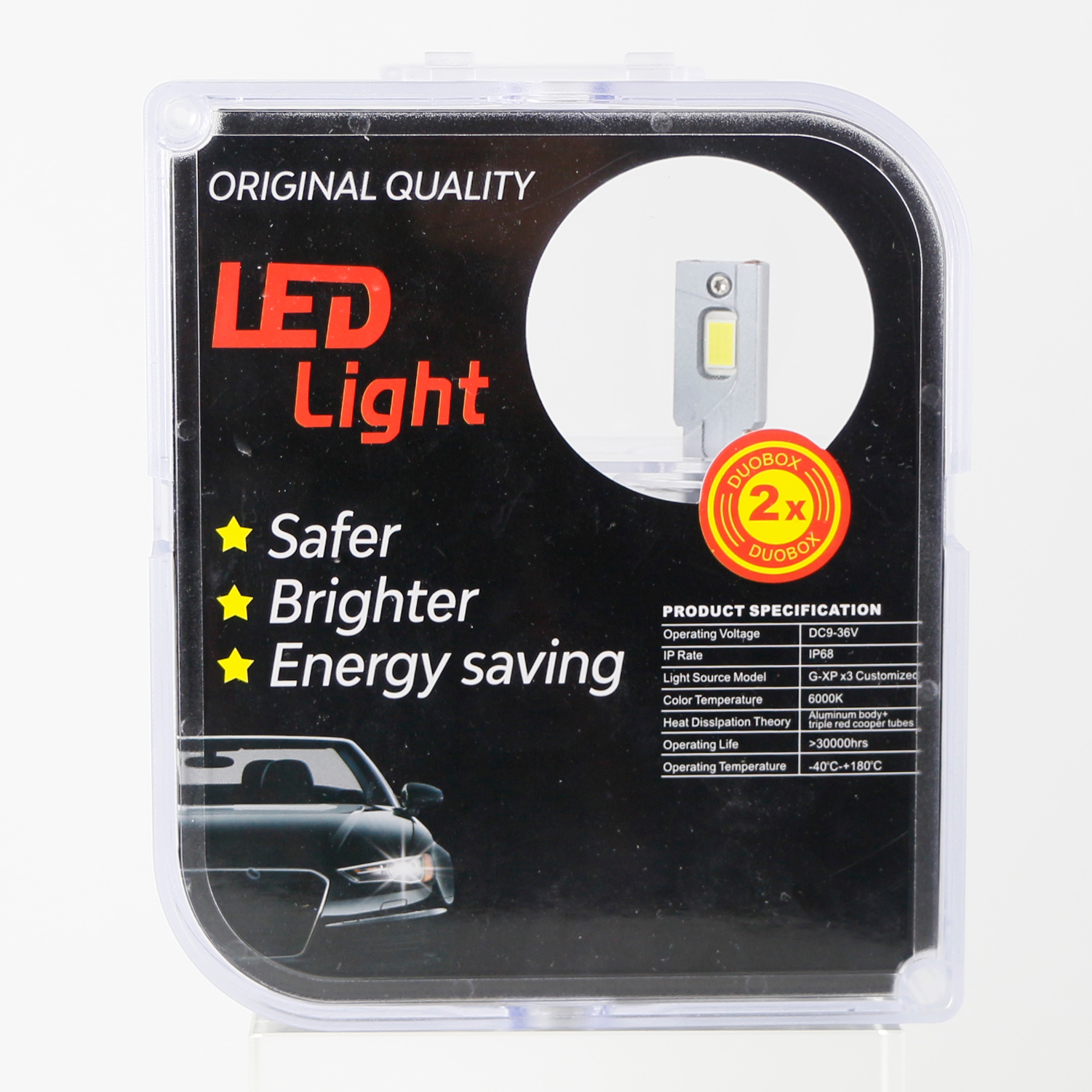 Auto Light 6500K 110W 6500lm D2 D4 LED Head Lamp Bulb D1s D2s Canbus Faros Headlights D8 D1 D3 Car Replacement LED Headlight for Xenon Lamps