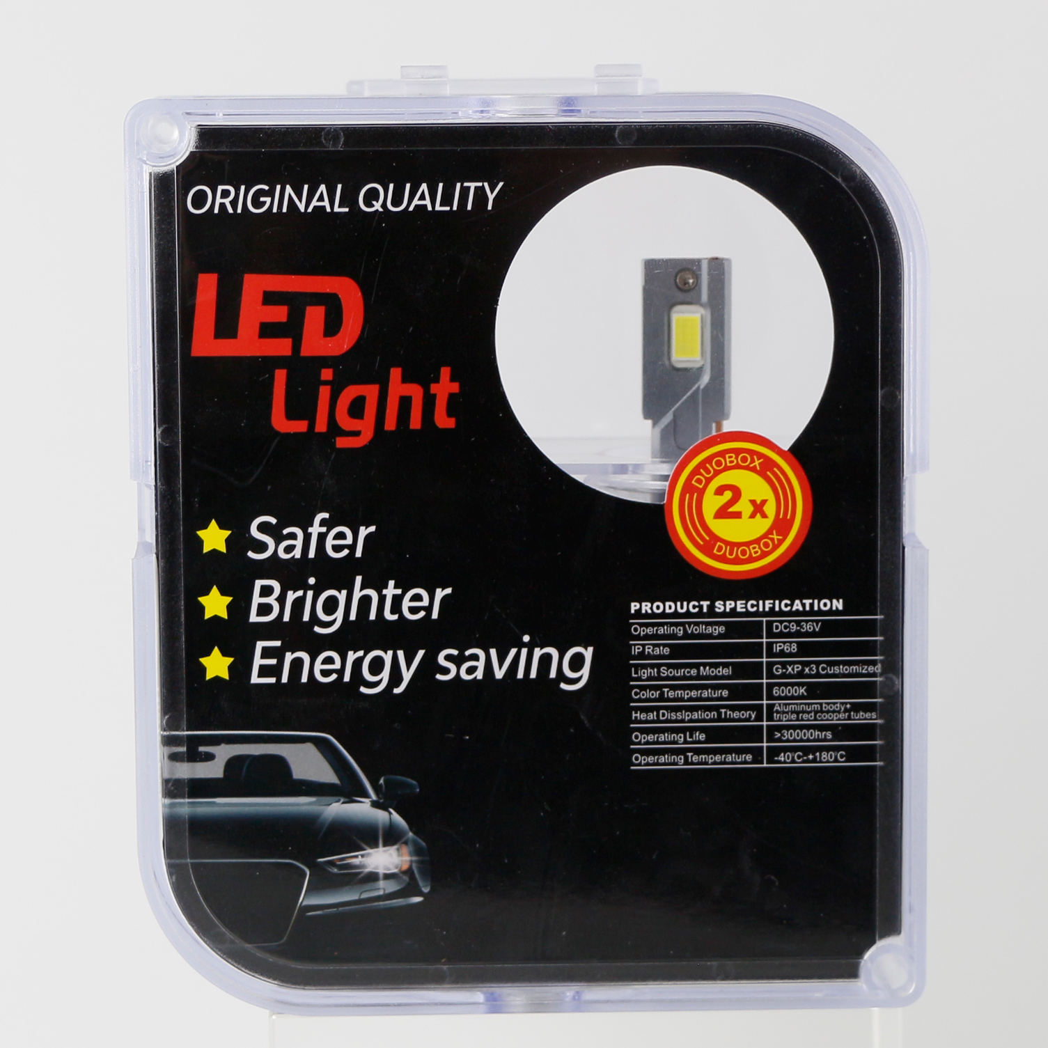 Auto Light 6500K 110W 6500lm D2 D4 LED Head Lamp Bulb D1s D2s Canbus Faros Headlights D8 D1 D3 Car Replacement LED Headlight for Xenon Lamps