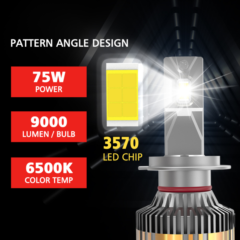 20000lumen H7 H3 H1 Luces LED PARA Automovil H7 Auto Lighting System Car Headlamp LED Auto Head Light Bulb Car Headlight