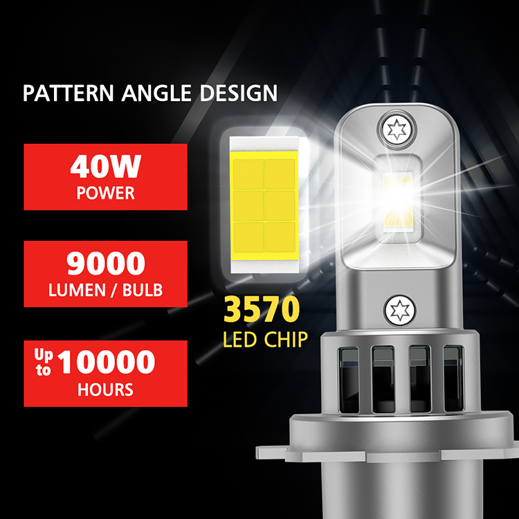 Super Bright LED H11 40W LED Headlights Replacement Bulb LED for Car
