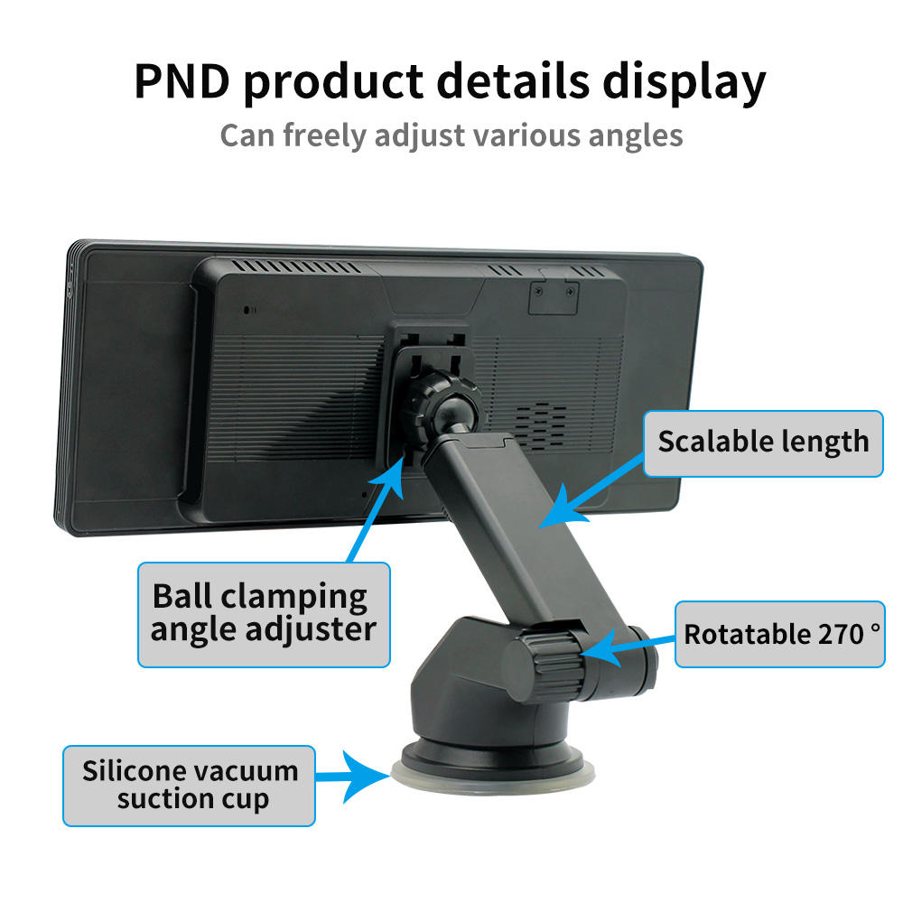 Android Universal Car Radio 9.36 Inch Rotatable Scalable Length Multimedia Electronics HD DVD Video Player