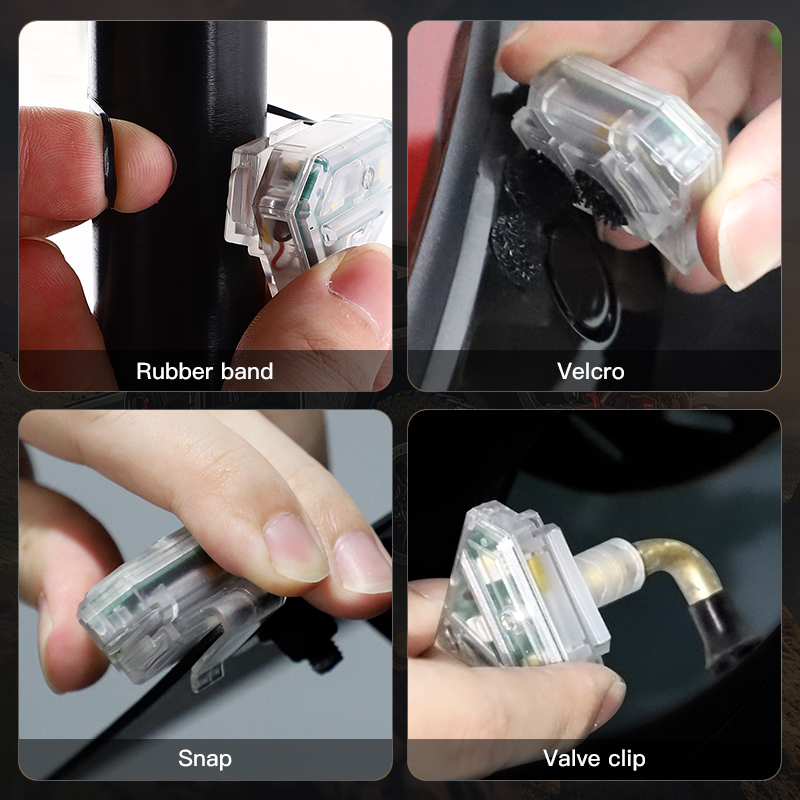 Car 3 Colors Aircraft Light Strobe Mini RGB Indicator USB Charging Motorcycle LED Warning Light