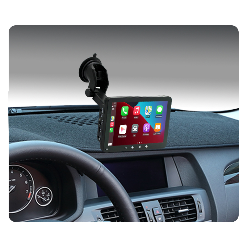 1 DIN Radio Car Stereo Android Big Seze of LCD Display Touch Screen with Carplay GPS Navigation Car Multimedia Player
