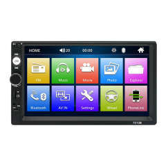 Factory New Product 7 Inch GPS Wince System Wireless Carplay Touch Car Radio Multimedia Video Player 1024*600