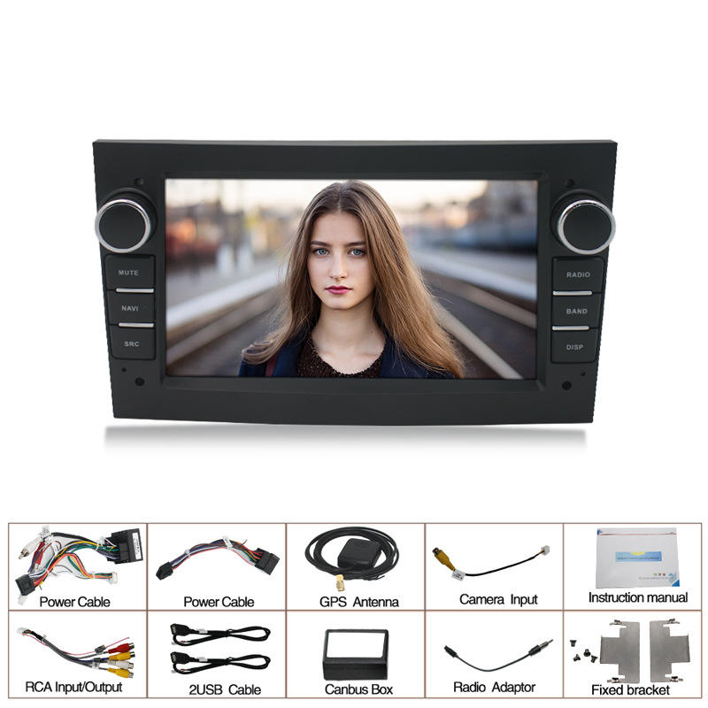 Opel 4core Car Radio Android12 Wireless Connection Bt Video USB GPS Used Car MP5 DVD Player Radio
